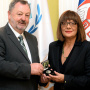 13 October 2019 National Assembly Speaker Maja Gojkovic and the Chairman of the Irish Senate Denis O’Donovan